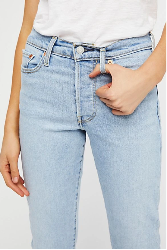 levis wedgie bauhaus blues